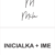 inicialka + ime na rokavu
