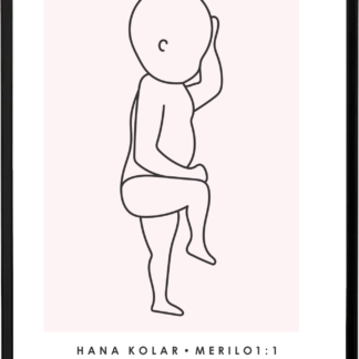 Baby poster v naravni velikosti